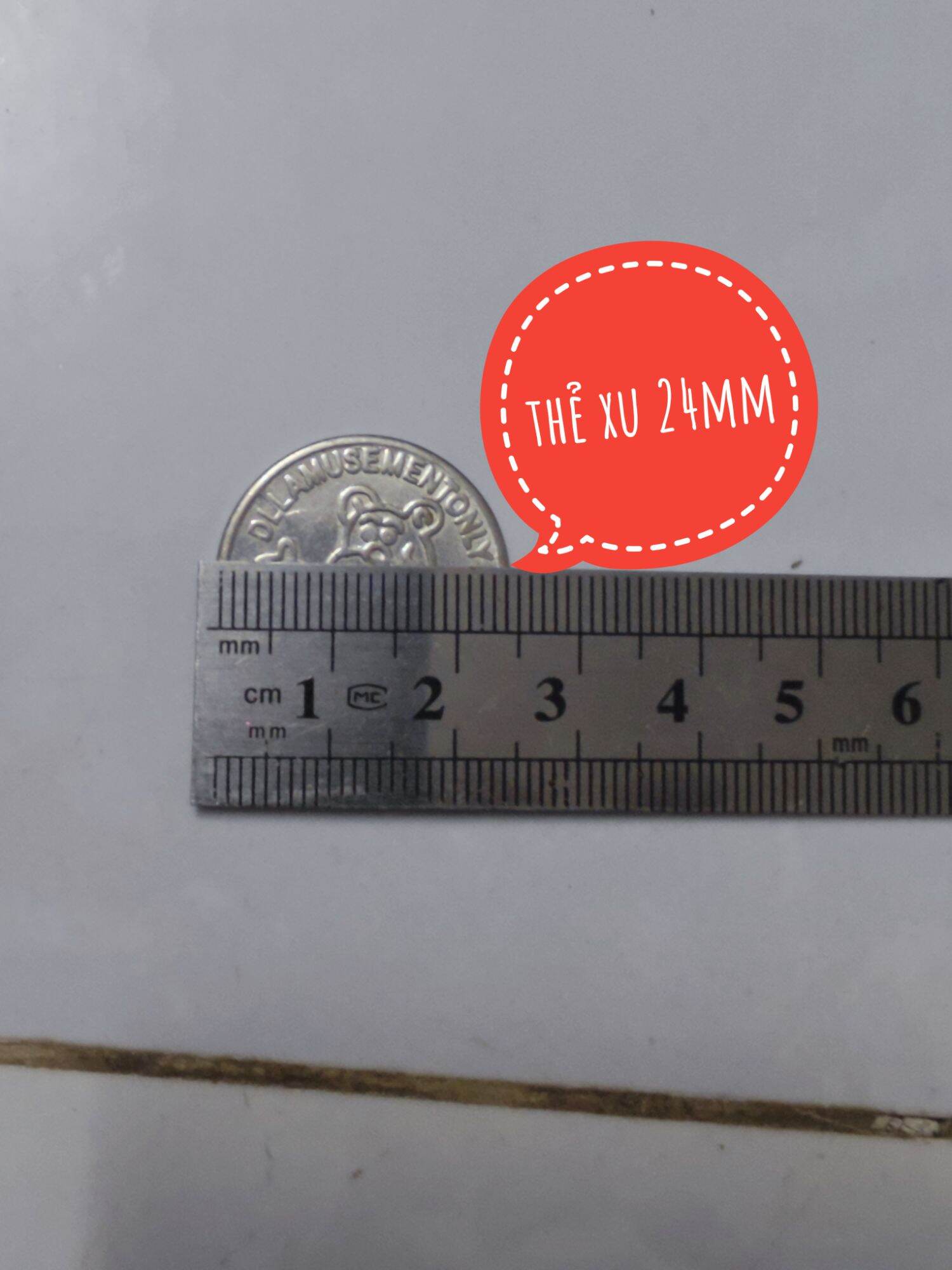 Thẻ xu máy game 24mm combo 100 thẻ cũ đã sử dụng