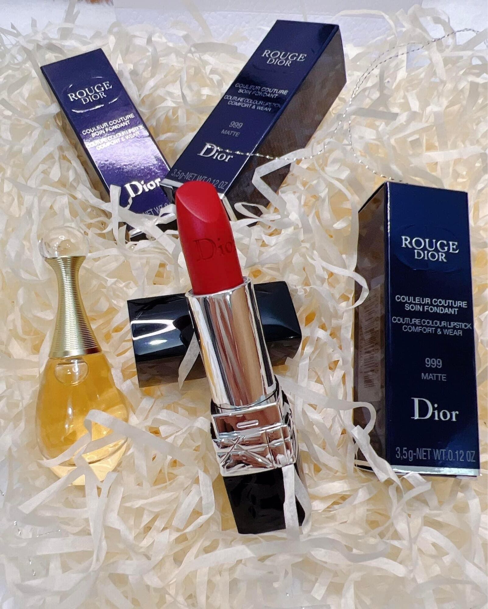 Son Dior Rouge 999 icion velvet Full Size 3.5gram.Màu đỏ