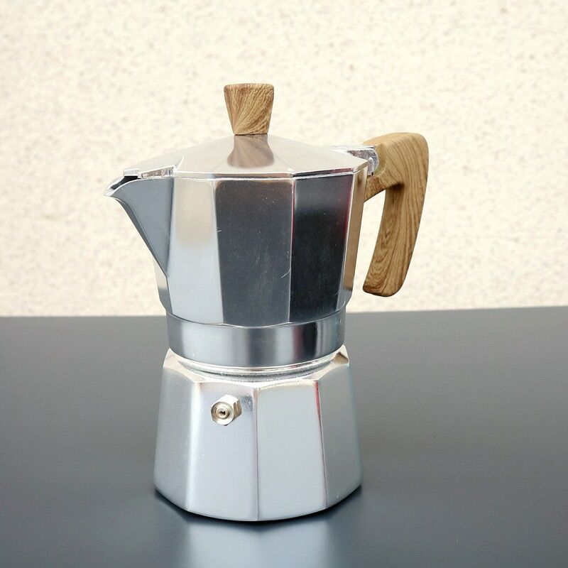 Bình pha cafe/Ấm pha cafe Moka Express 6 CUP kiểu Ý 150ml Moly House