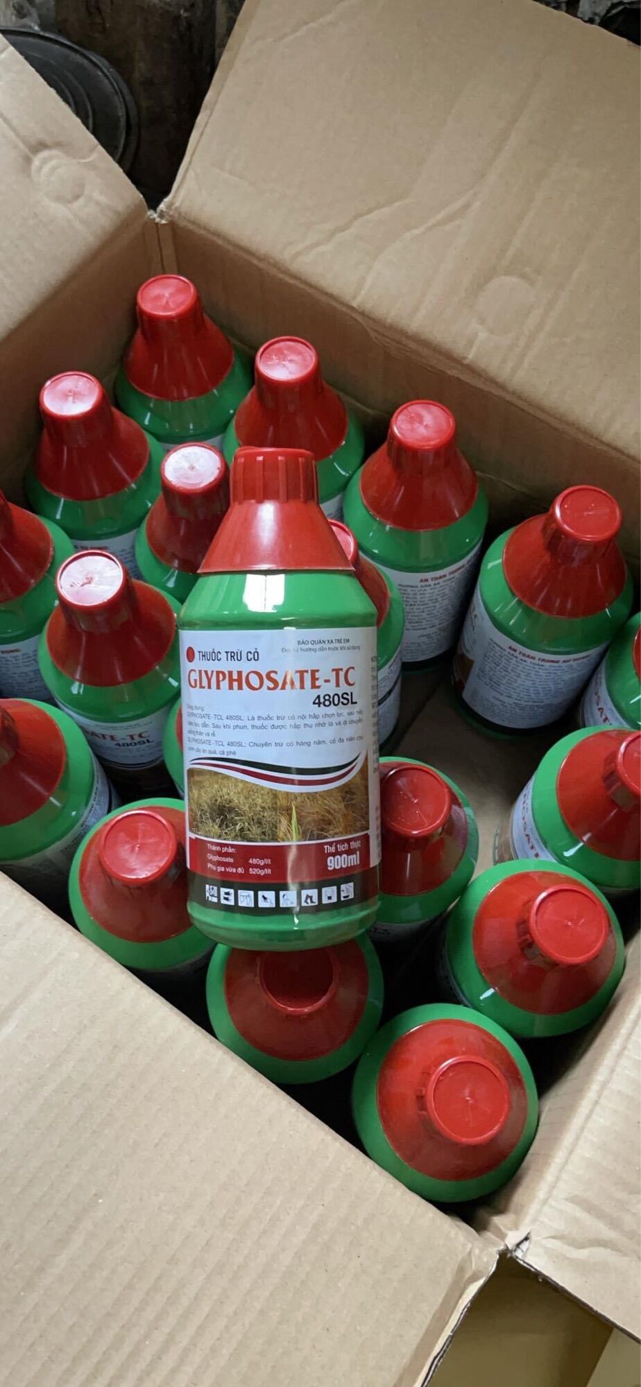 Glyphosat lưu dẫn cực mạnh