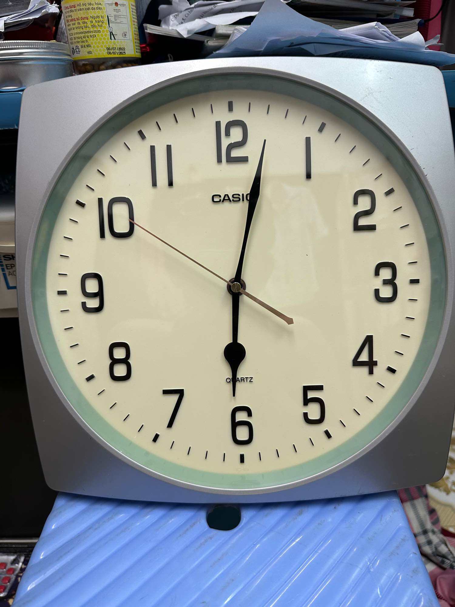 Đồng hồ casio treo tường nội địa nhật