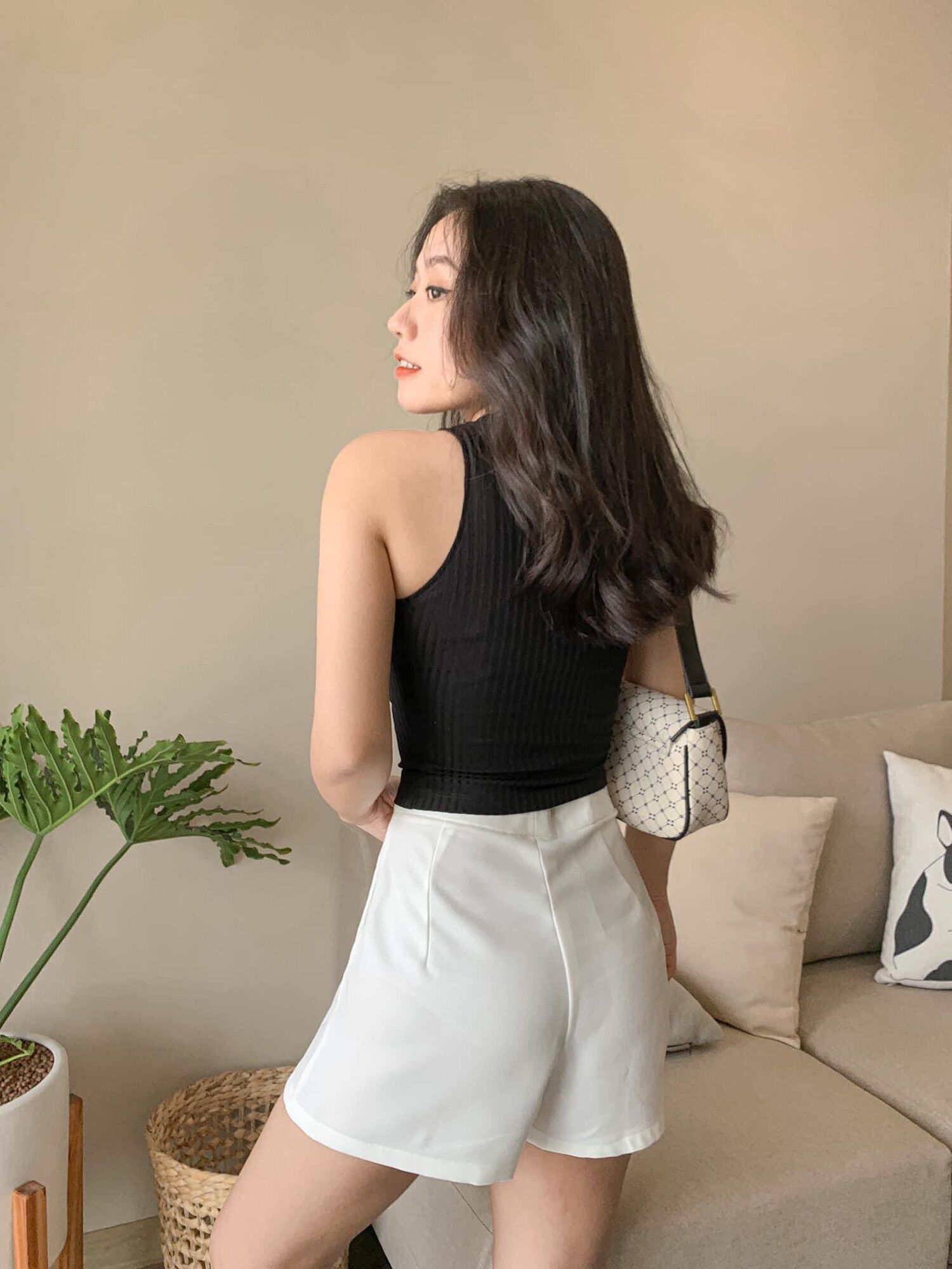 Quần short quần đùi nữ quần tây
