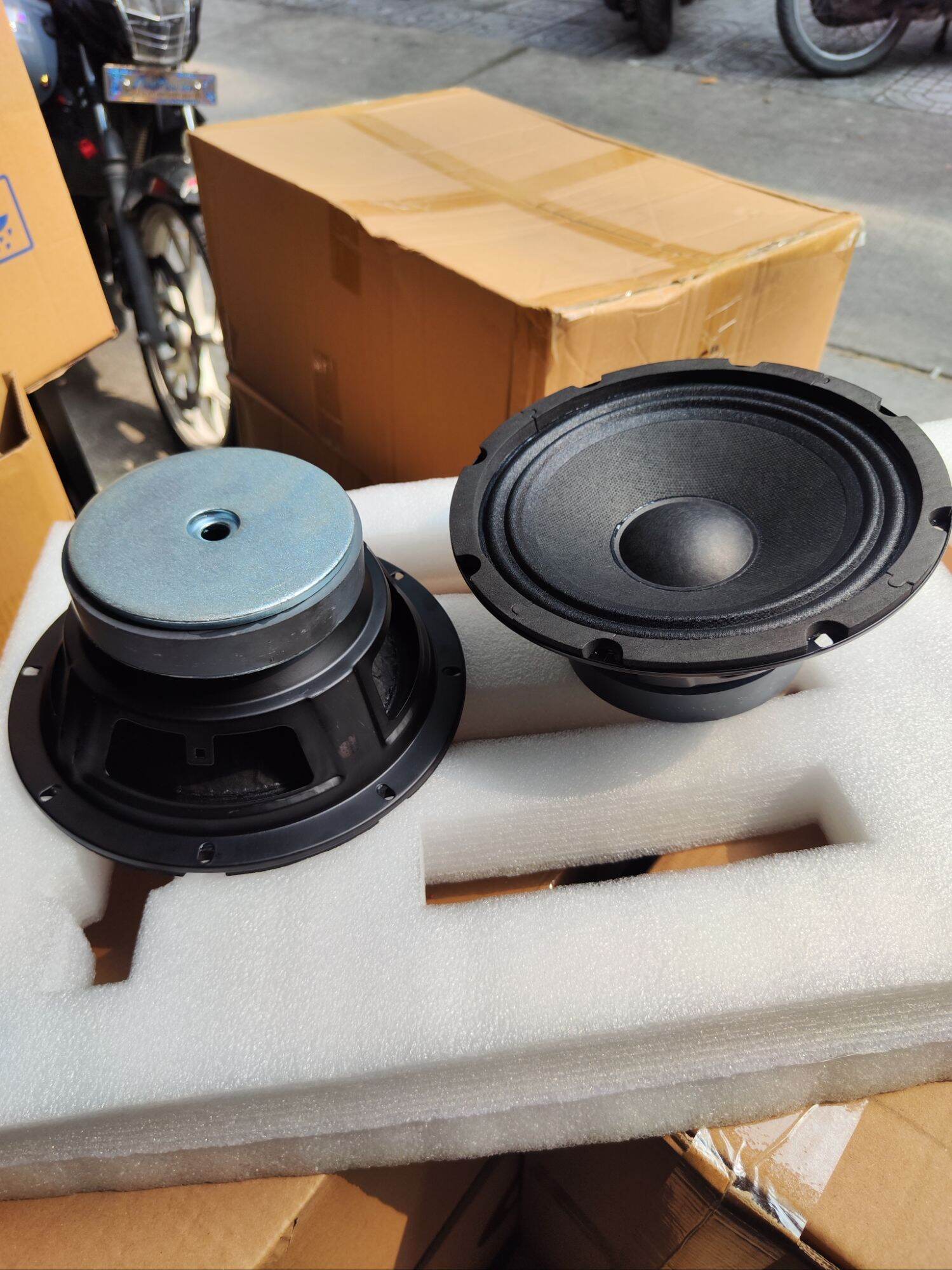 Loa bass 20 chuyên loa kéo và loa full loa bluetooth DIY từ 120 Coil 35 4ohm tiếng sáng