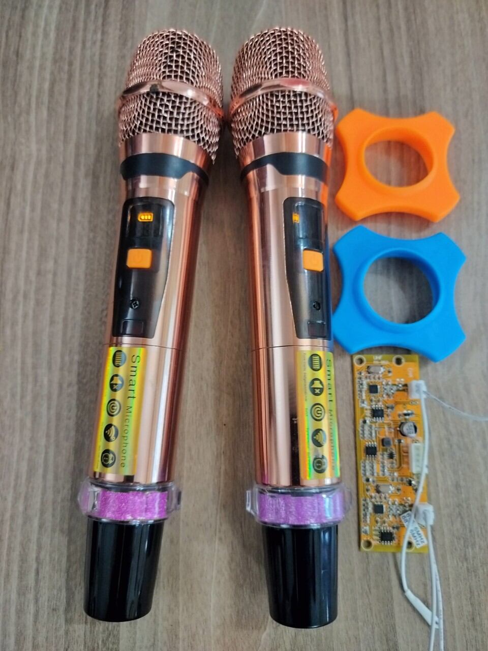 Micro UGX8 Vàng Đồng Tăng Kèm Cặp Chống Lăn