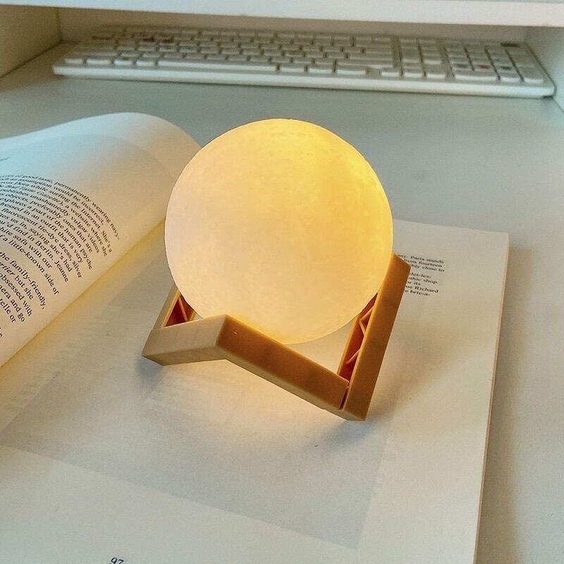 Đèn ngủ mặt trăng 3D để bàn