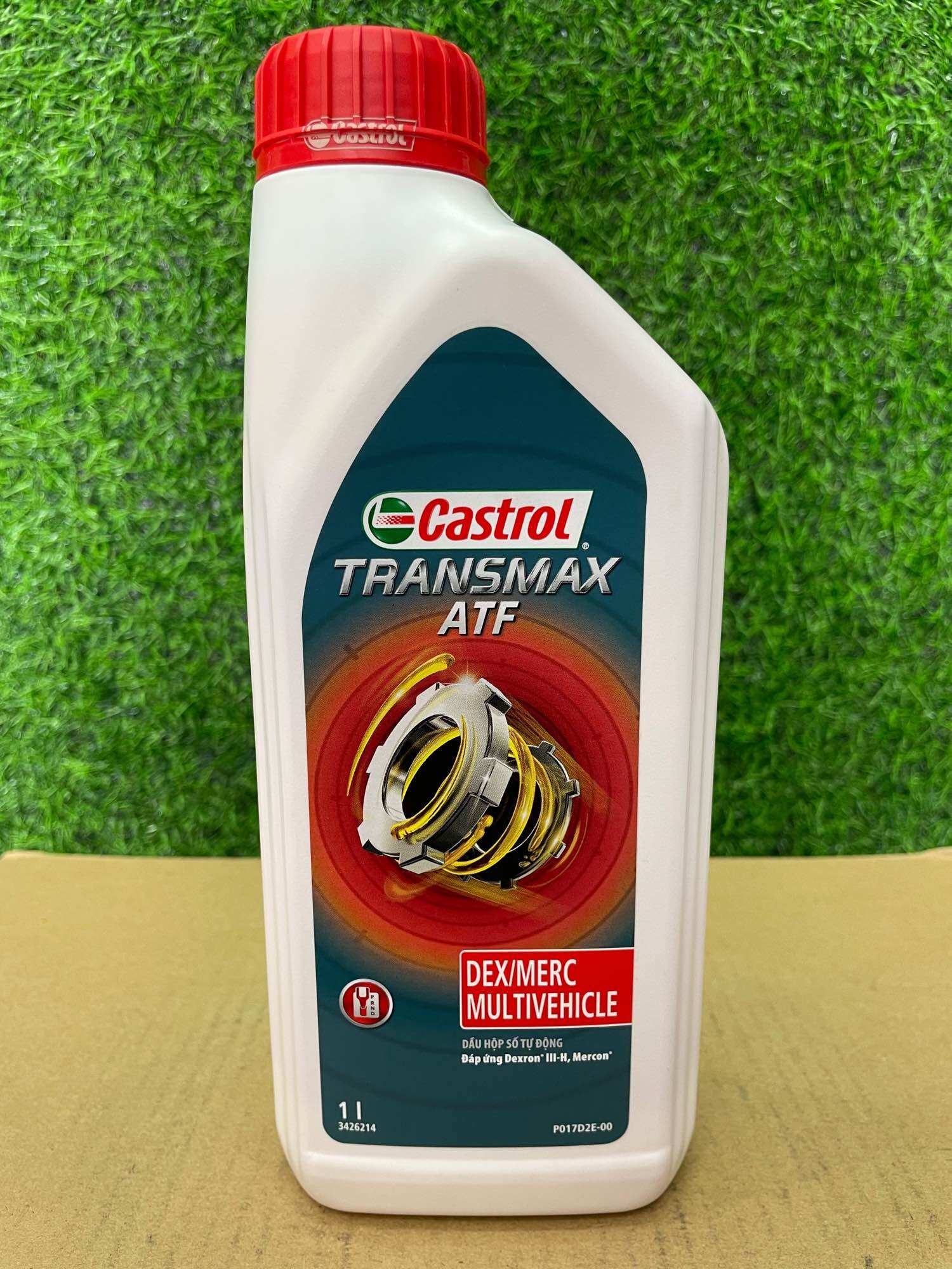[ Hàng Chính Hãng ] Dầu hộp số tự động CASTROL ATF TRANSMAX ATF DEX/MERC MULTIVEHICLE (1 Lít)