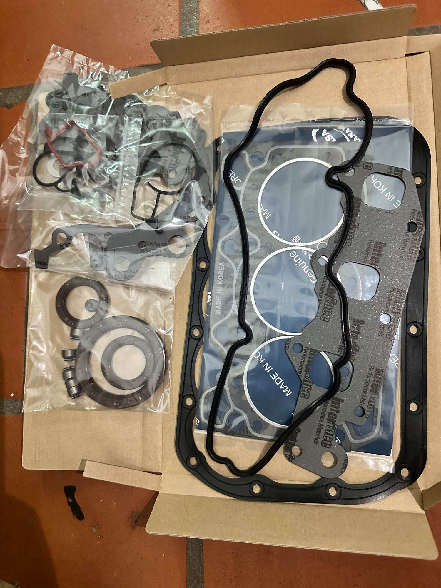 Bộ gioăng máy Matiz 1,2,3 Spark Hàng Gasket