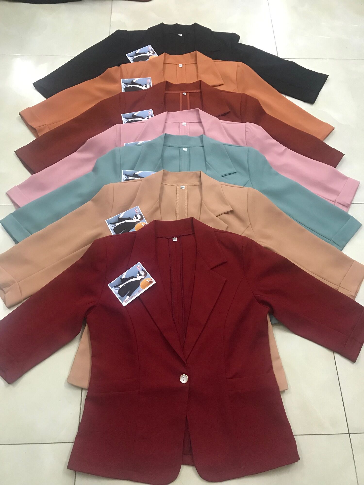Áo Vest nữ tay lỡ thời trang phom đẹp