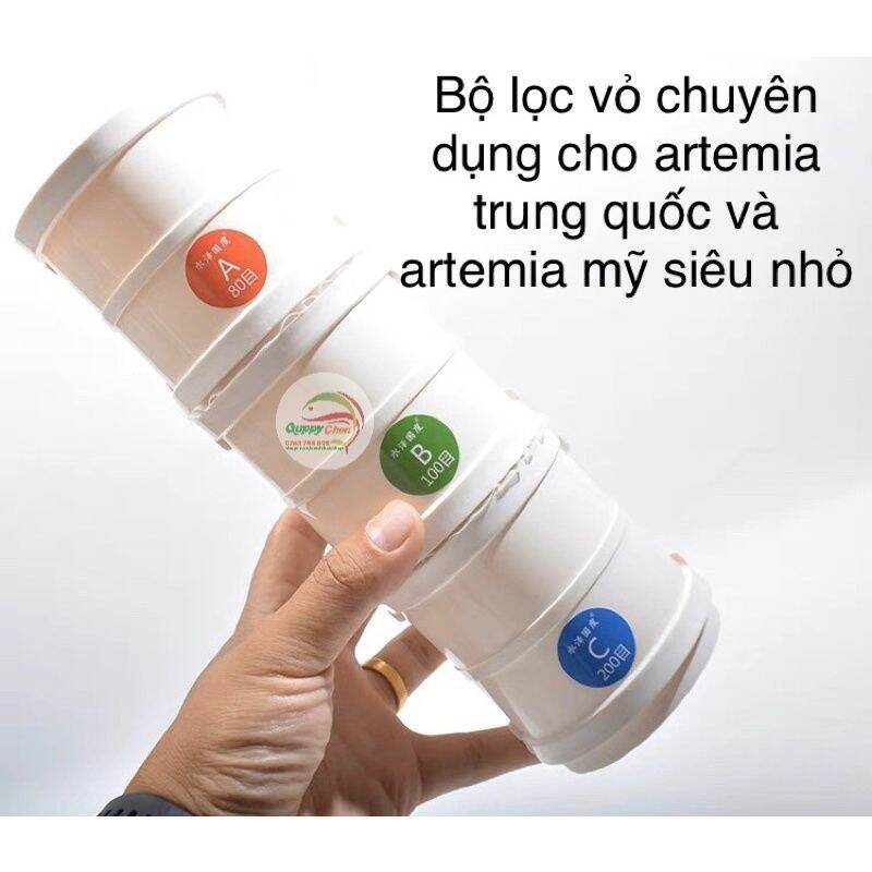 Bộ Lọc Artemia 3 Tầng Siêu Sạch