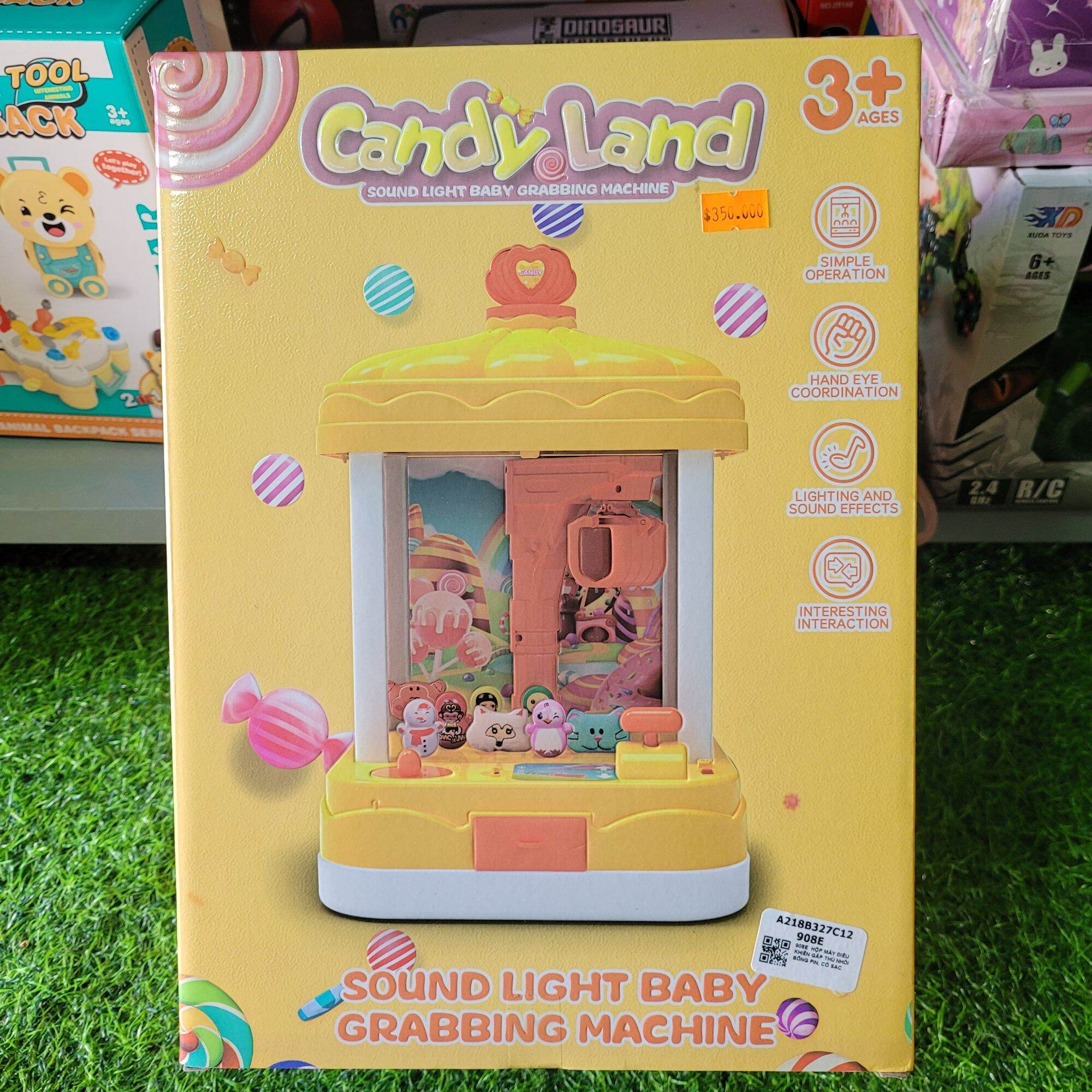 MÁY ĐK GẮP THÚ MINI PIN CÓ SẠC
