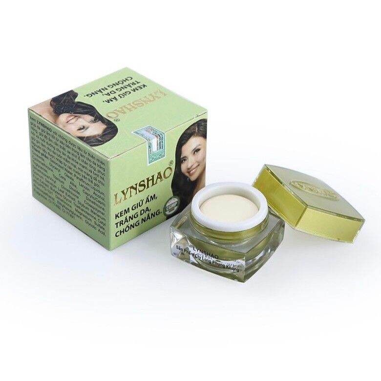 Kem lynshao giữ ẩm trắng da chống nắng 12g