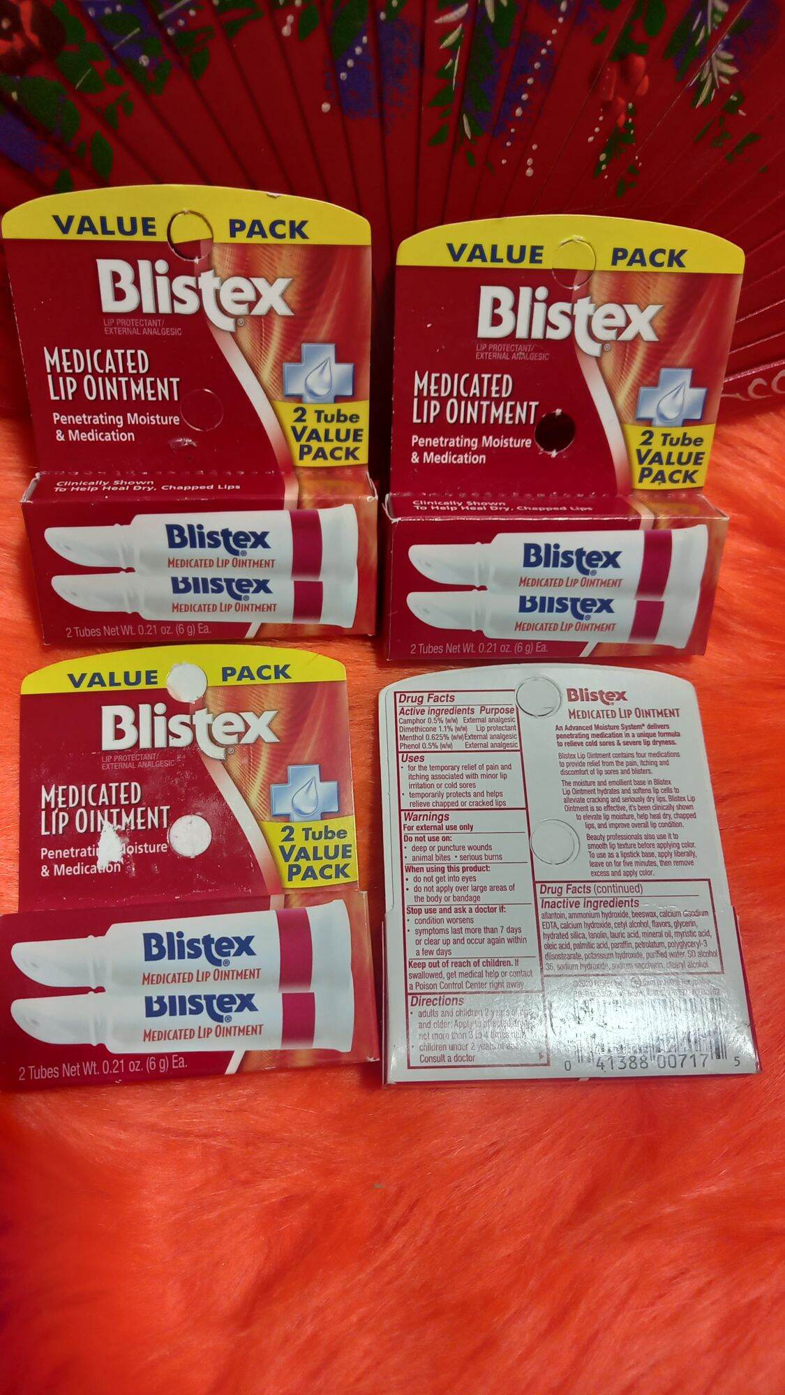 Son dưỡng môi Blis.tex hộp 2 cây (Mỹ)