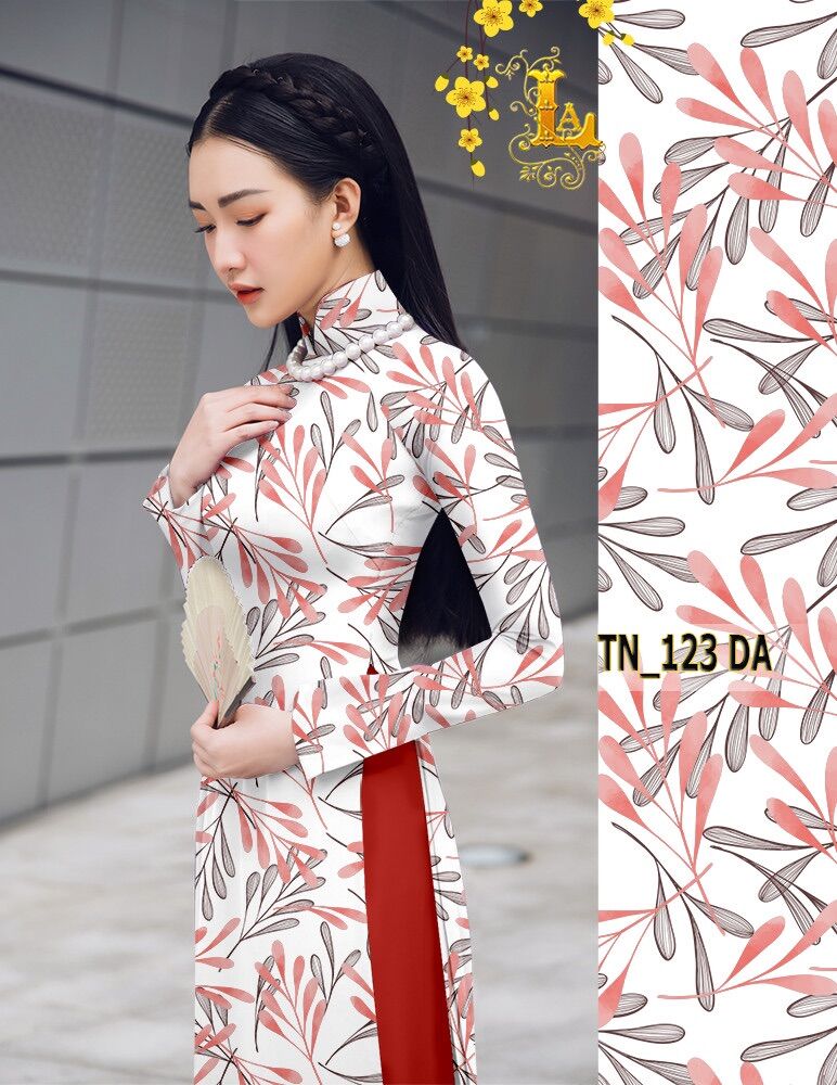 Vải áo dài lụa 3D Mẫu thiết kế mới