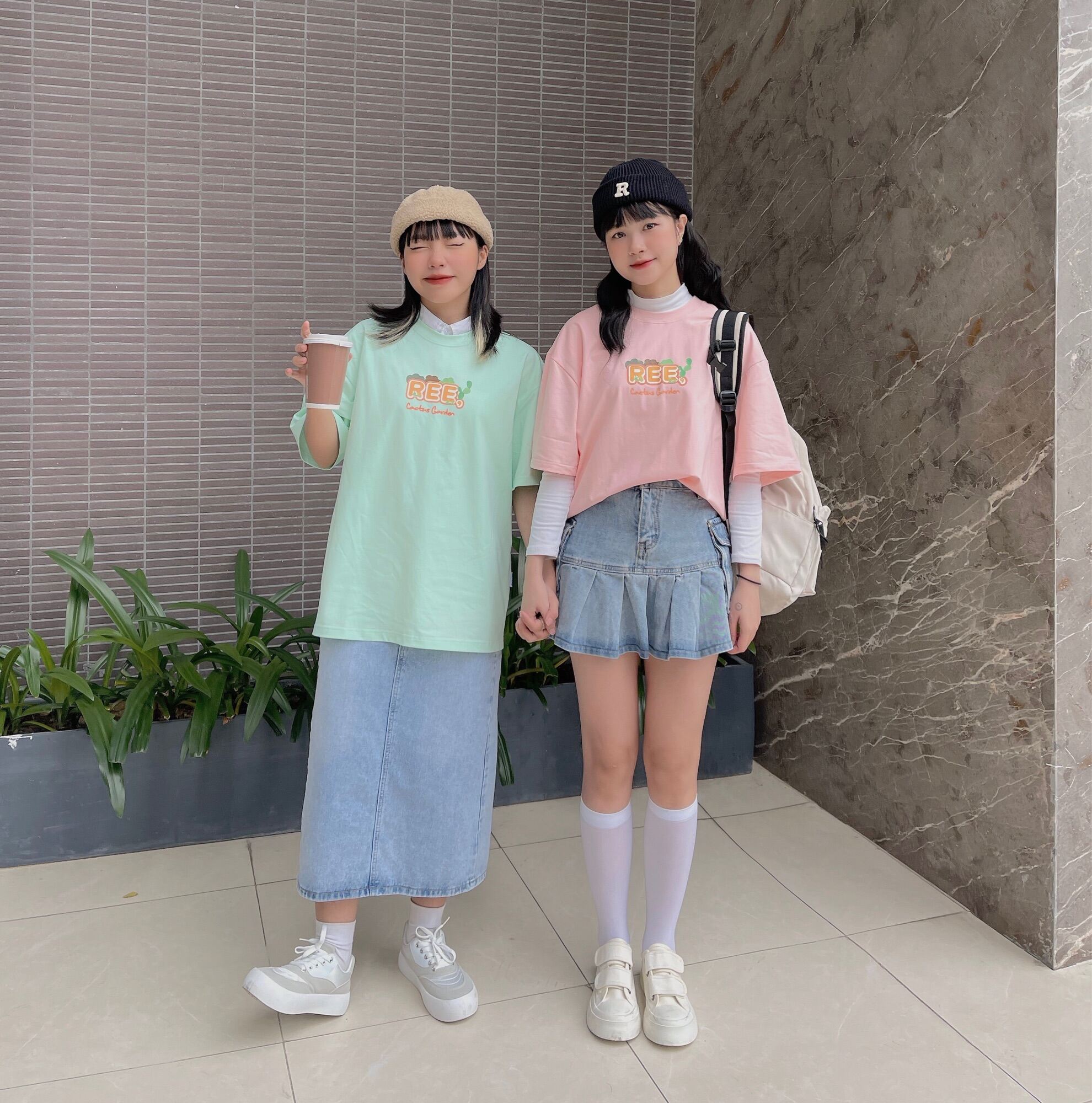 ÁO THUN CACTUS MÀU XANH