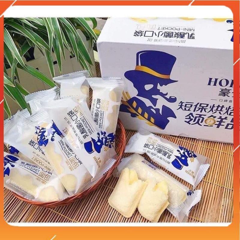Combo 10 Cái Bánh sữa chua ông già Horsh-Bánh Sữa Chua Đài Loan nhân sữa chua
