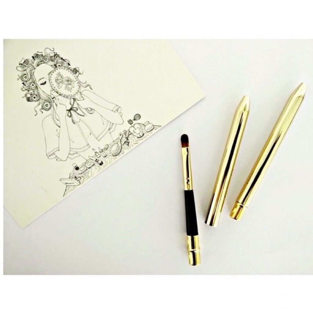 🪄Cây Cọ Đánh Thoa Son Môi Tiện Lợi Đánh Lên Màu Chuẩn Nét, Màu Vàng/ Bạc Inox🪄