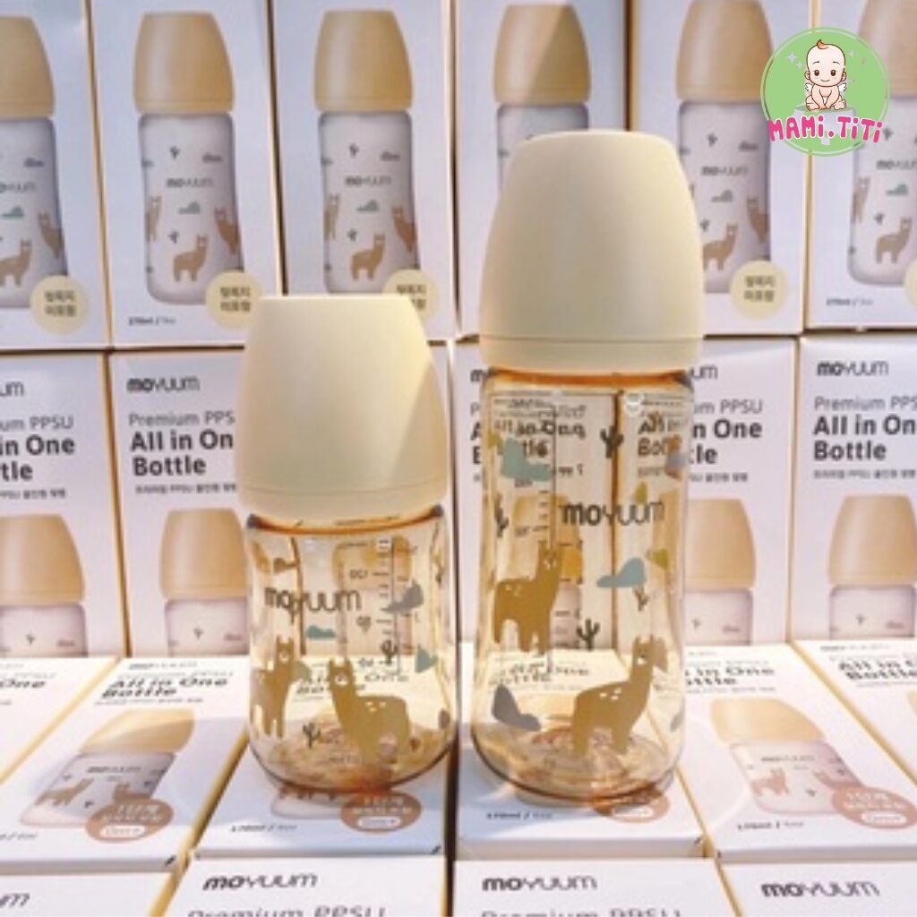 Bình sữa Moyuum lạc đà 170ml/270ml đẹp cho bé