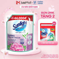 Nước lau sàn Sunlight Hoa Hạ & Bạc Hà Túi 3.6kg | Tinh dầu Thảo mộc 100% | Hương thơm tươi mát