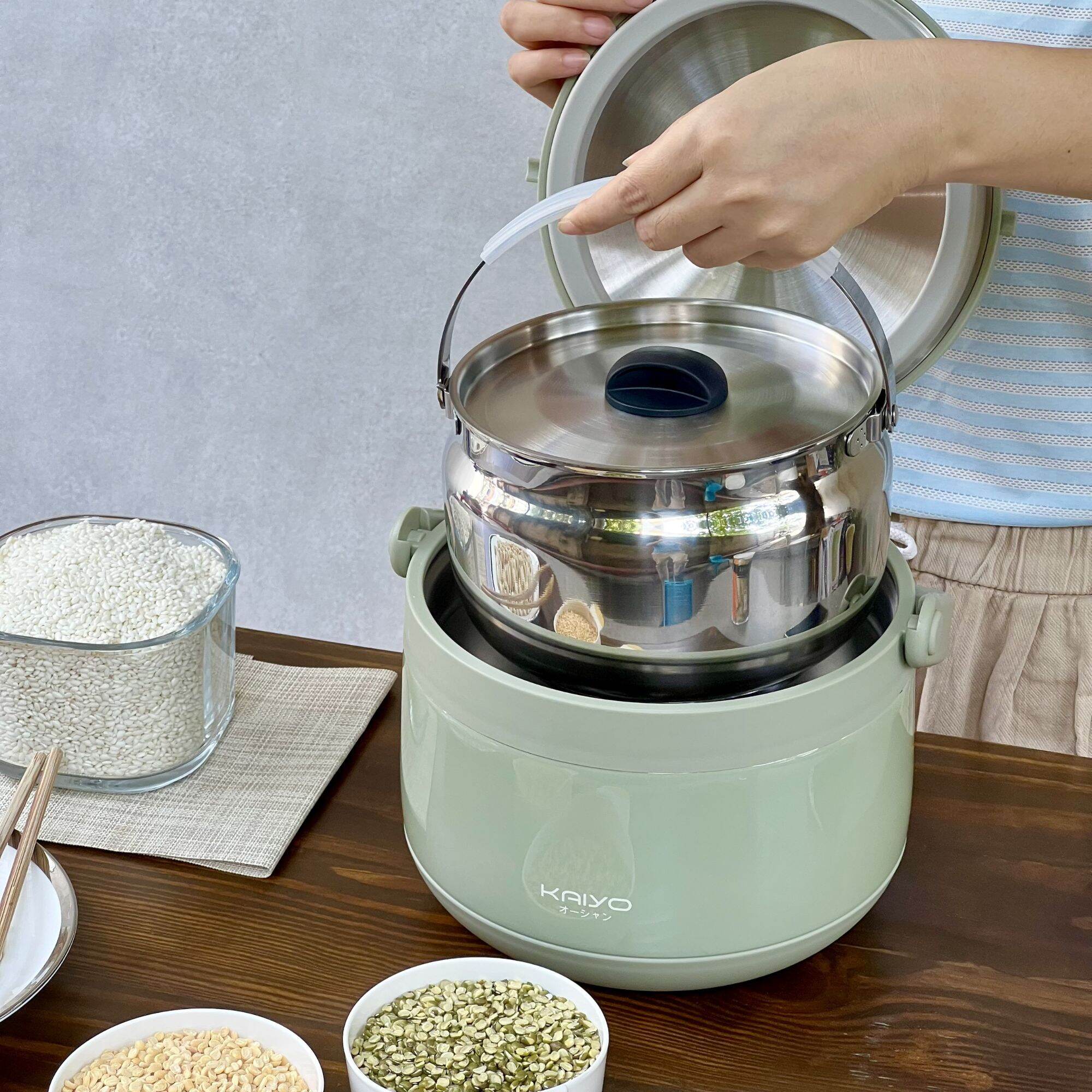 Nồi ủ Kaiyo 3L, 4.5L - Nhật - Bảo hành 5 năm