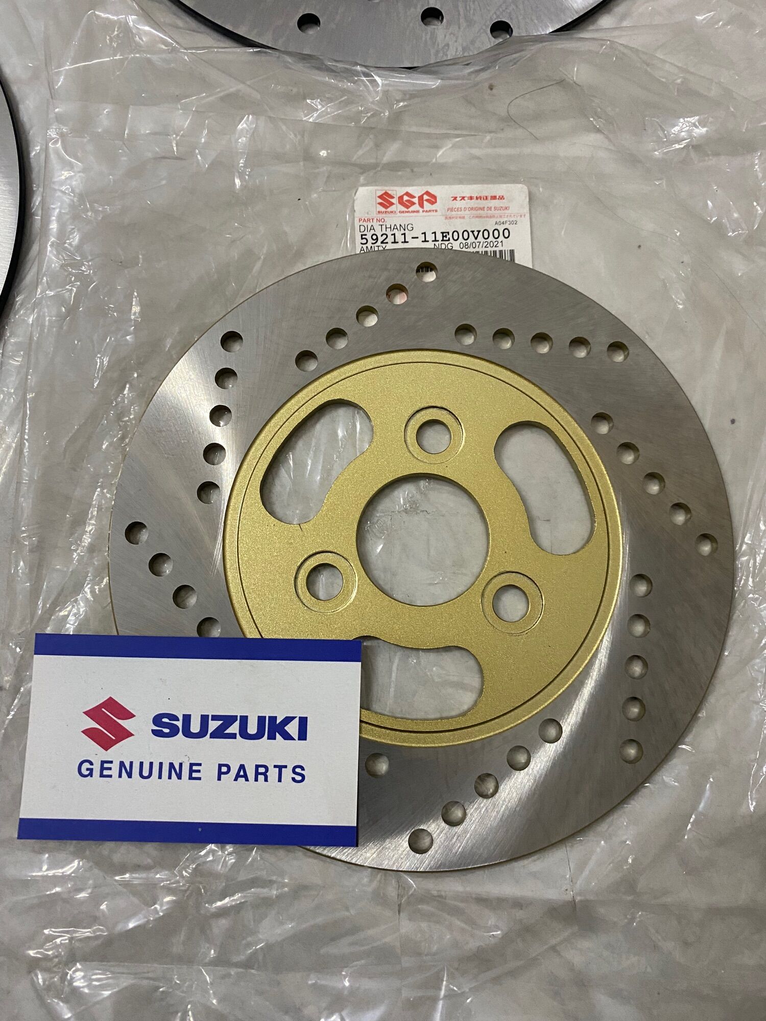 Đĩa thắng suzuki chính hãng