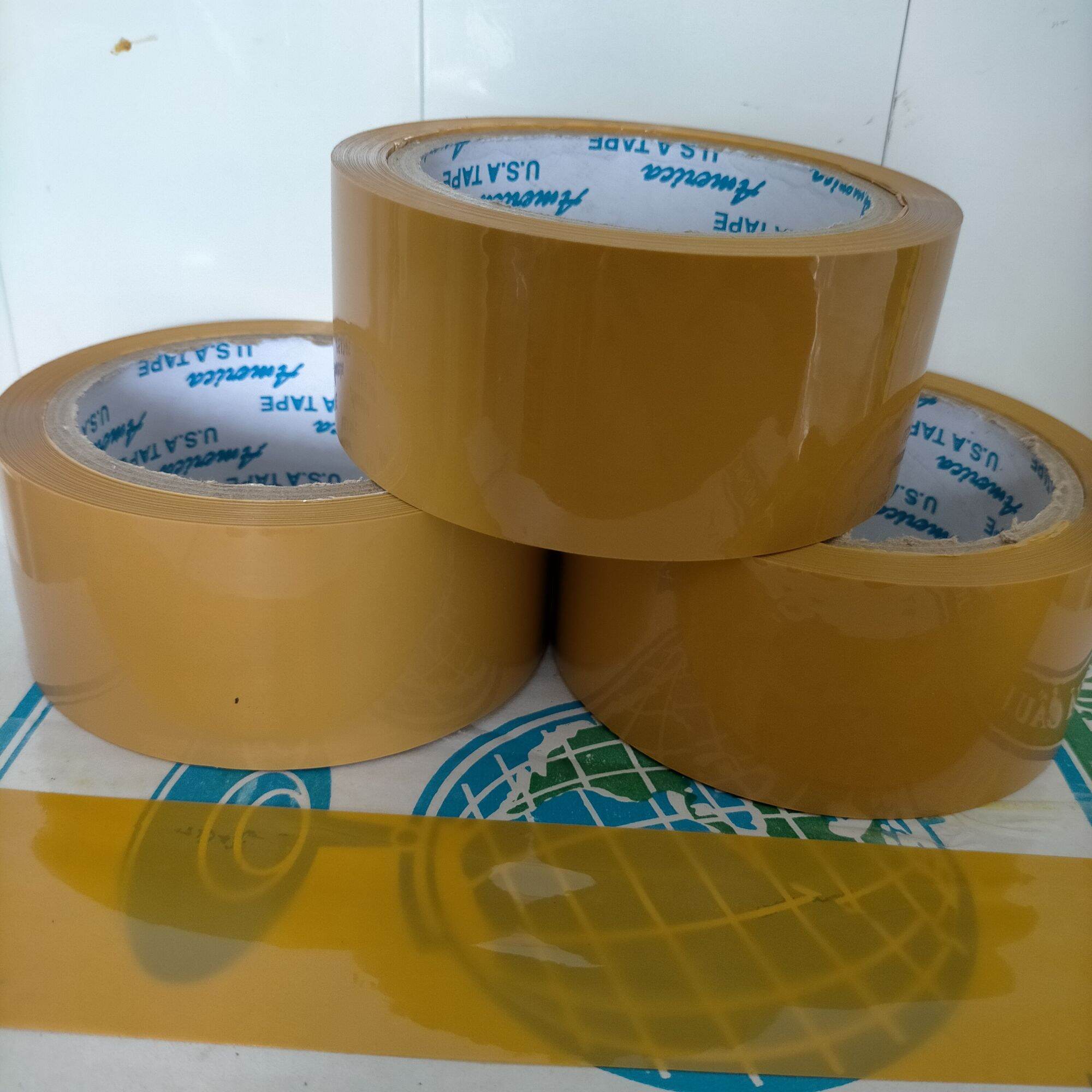 Băng Keo Đục dán thùng 100Y - 1kg ( cây 6 cuộn)