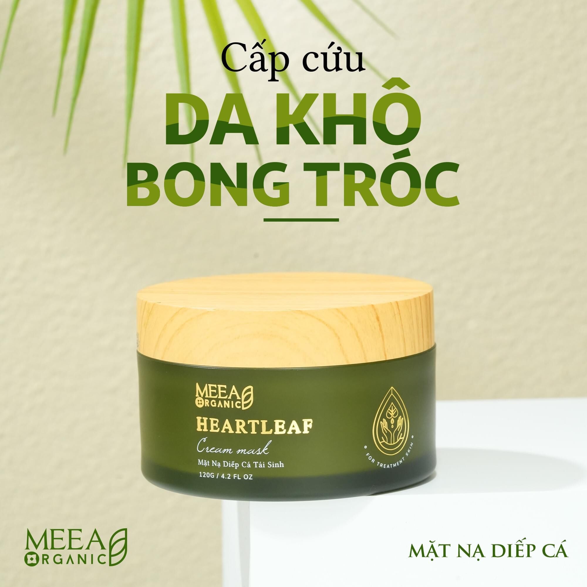Mặt Nạ Diếp Cá Tái Sinh Meea Origin 120g
