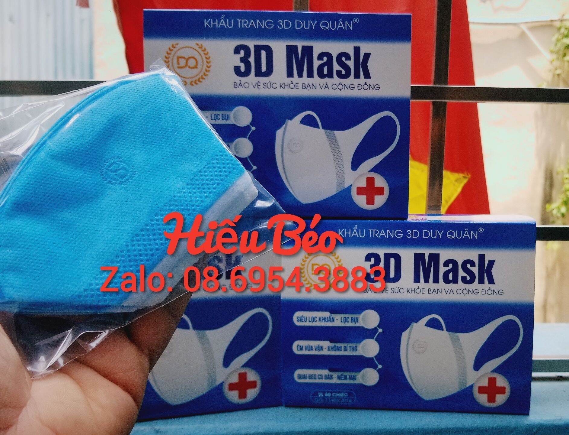 (3d) khẩu trang 3d màu đen hộp 50 chiếc công nghệ nhật