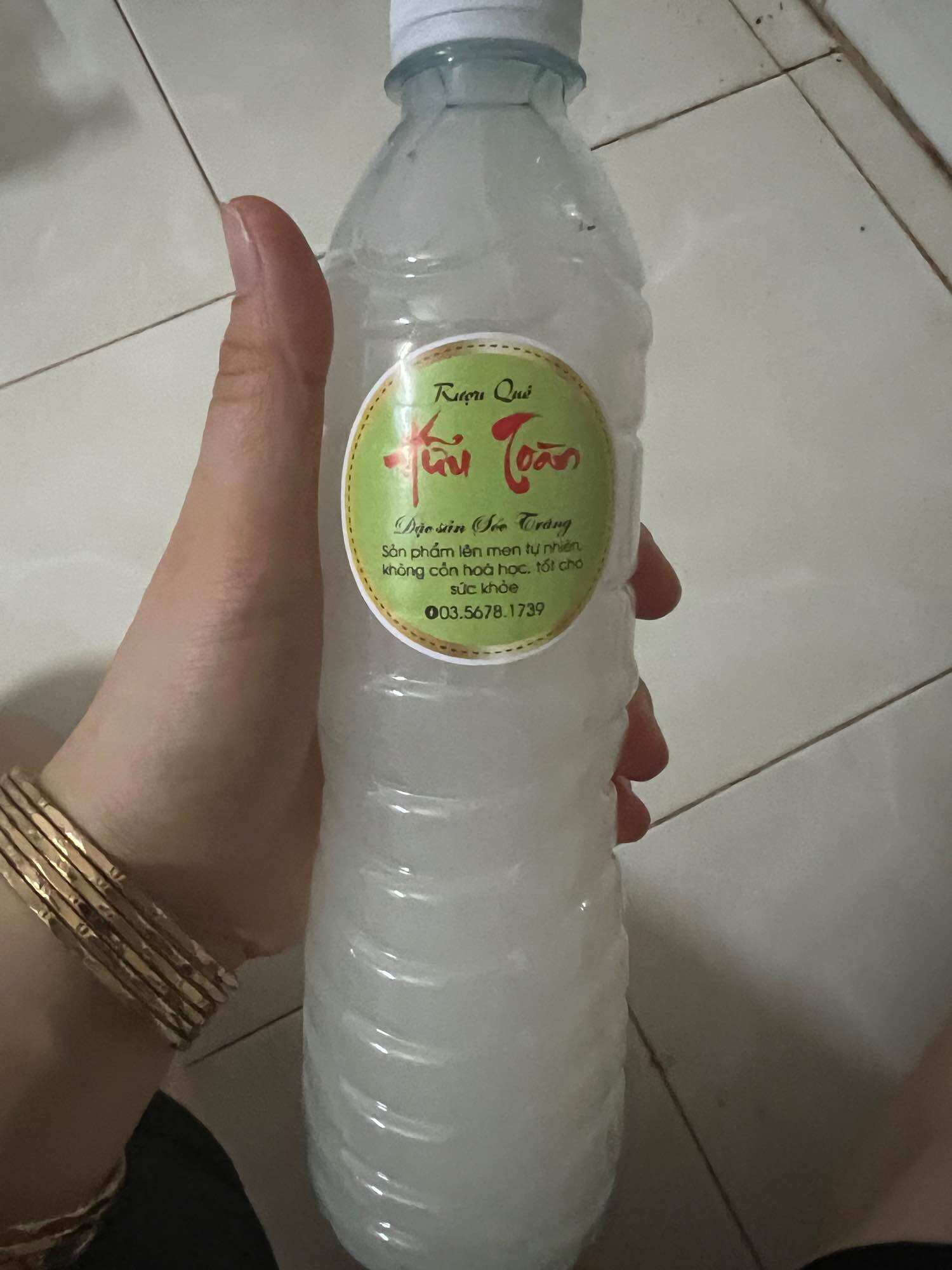 Rượu nếp sữa chai 500ml