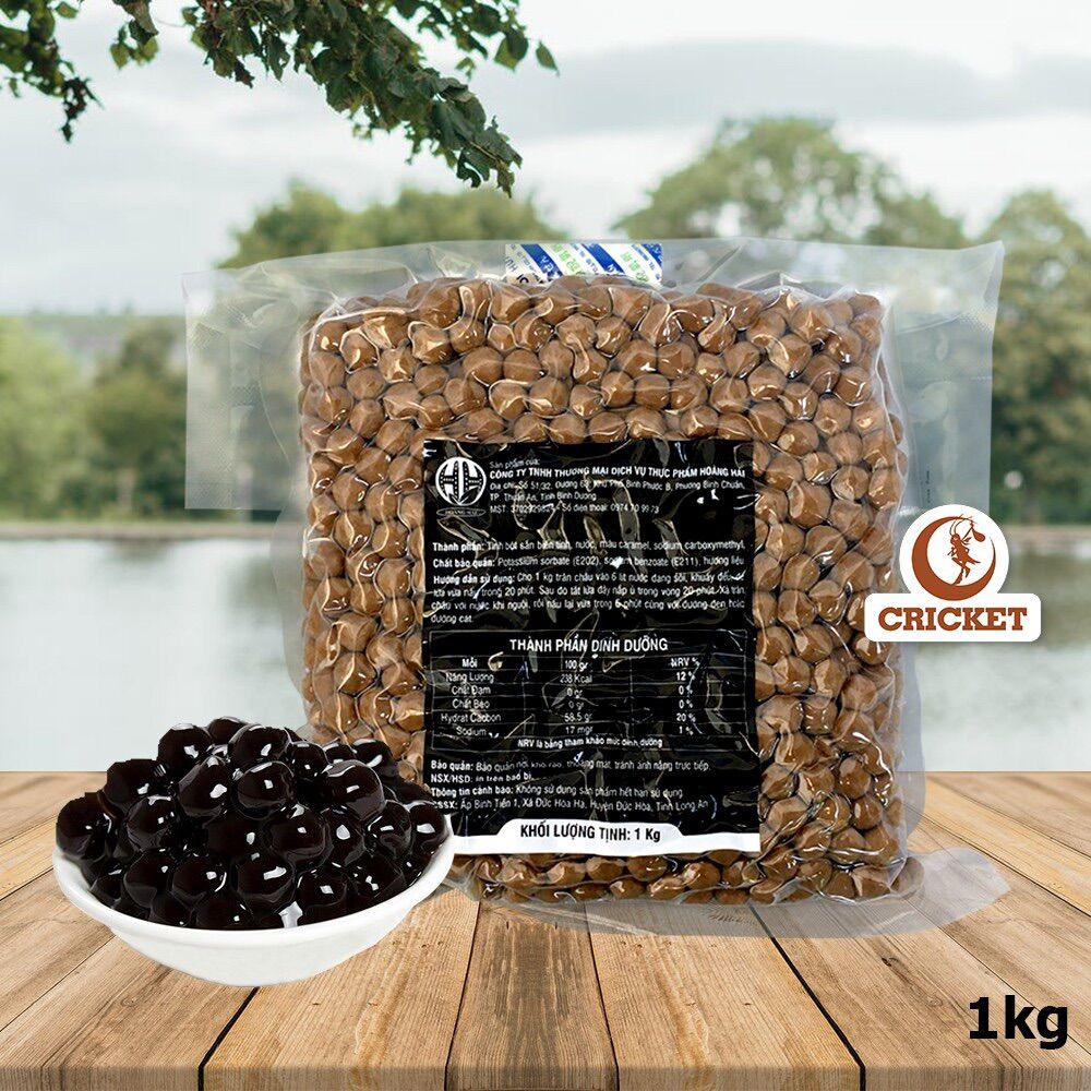 Trân châu đen Đài Loan Hoàng Hải túi 1kg