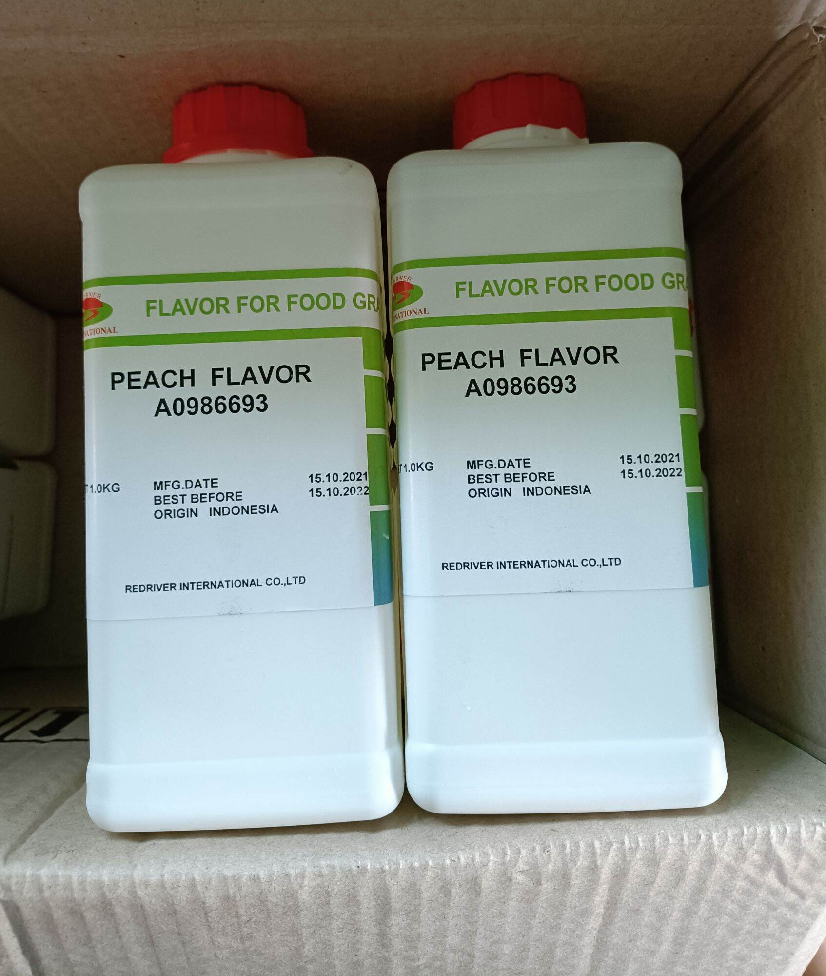 HƯƠNG ĐÀO - PEACH FLAVOR (CHAI 1KG - INDONESIA)