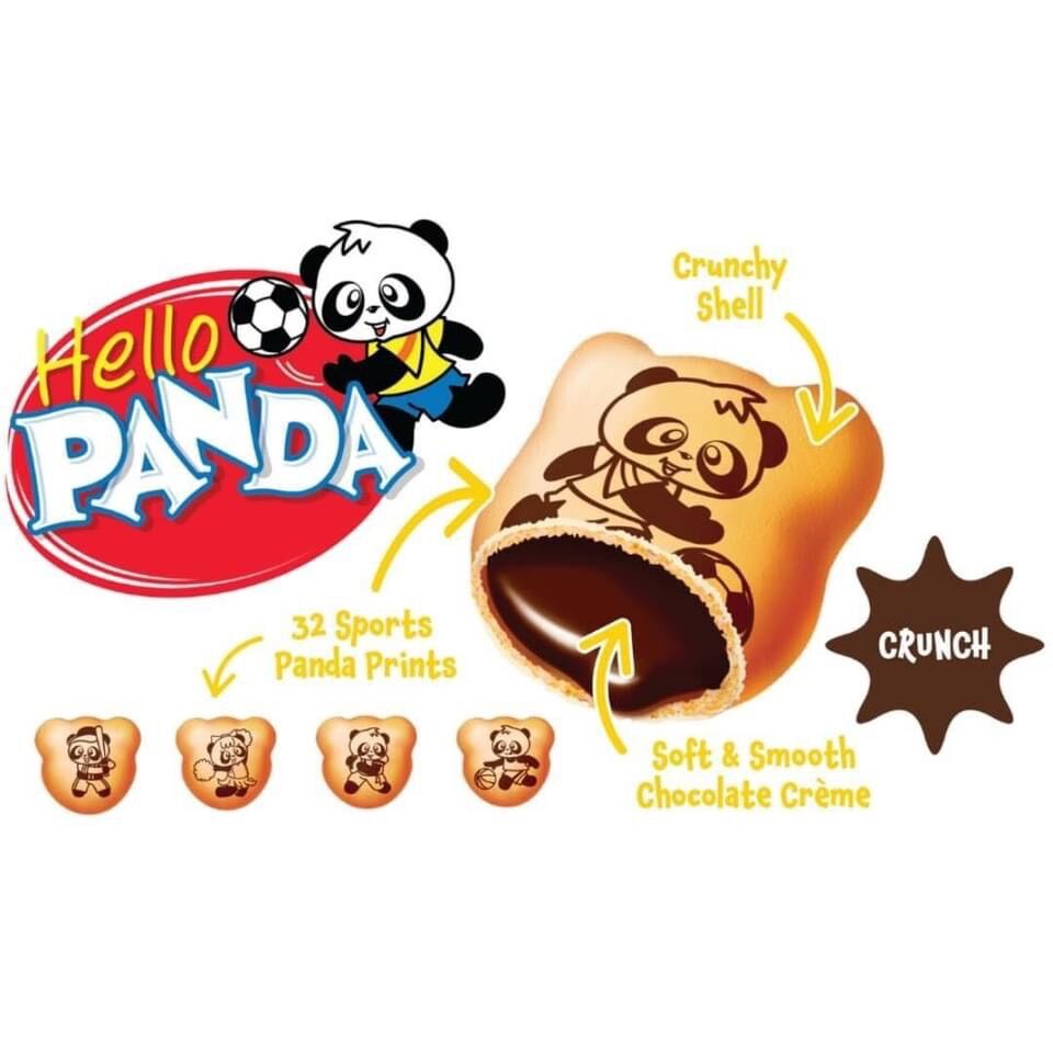 Bánh Gấu Meji Sô-cô-la và Dâu