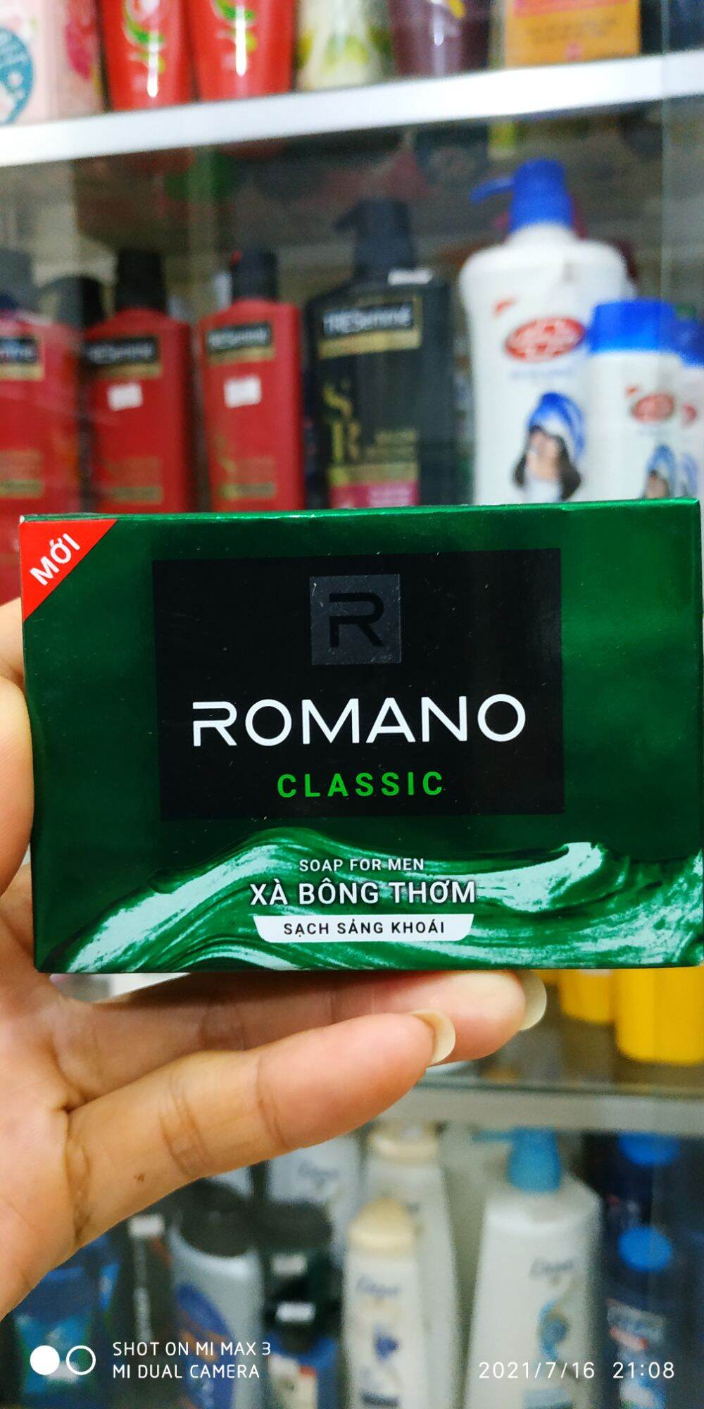 [Hcm]Xà Bông Cục Thơm Romano Classic 90Gcho Nam!