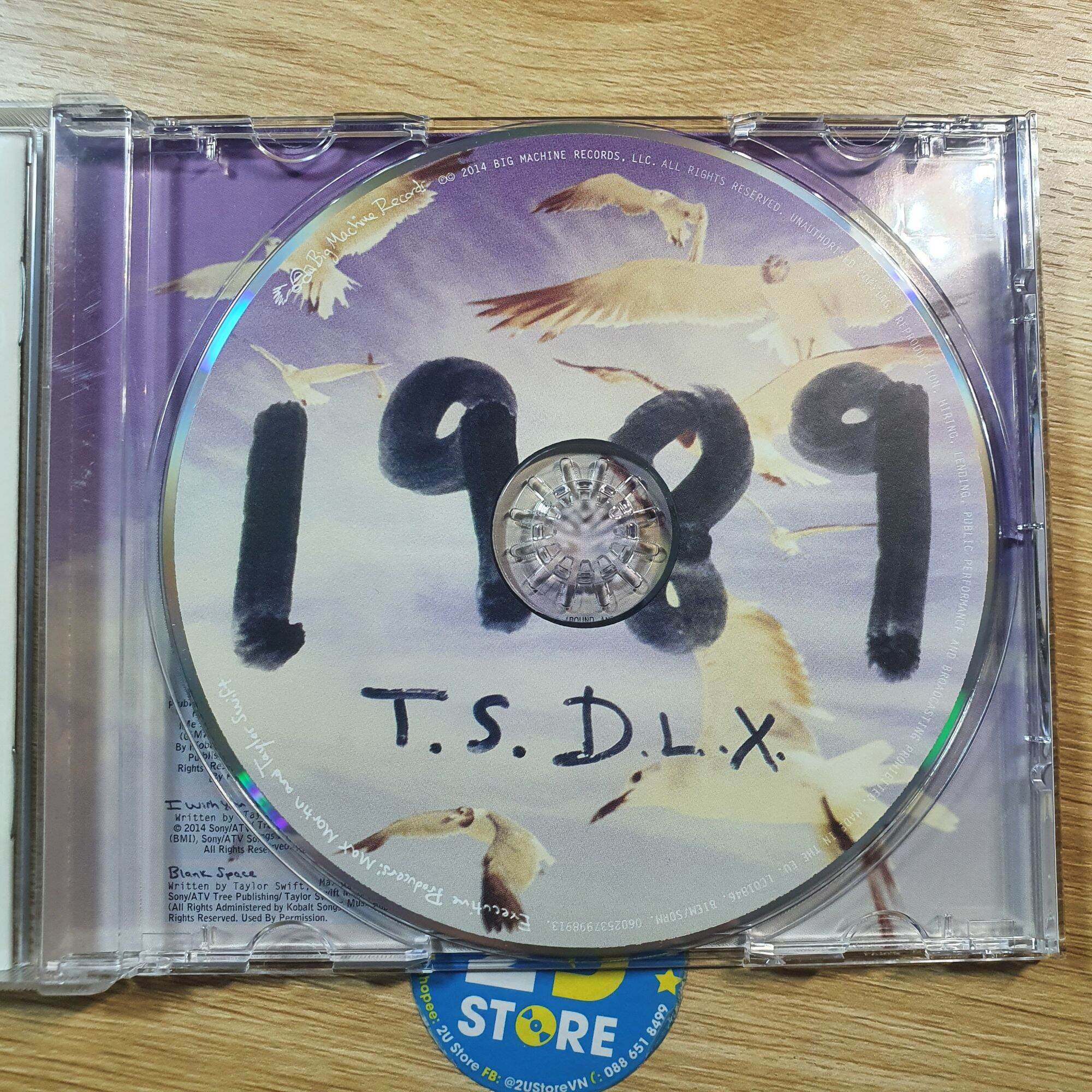 CD album 1989 (Deluxe) - Taylor Swift - 2U Store CDs