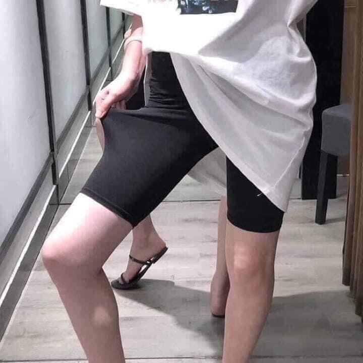 Quần legging lửng thái💥Quần legging ngố đùi thái cạp chun siêu mịn💥