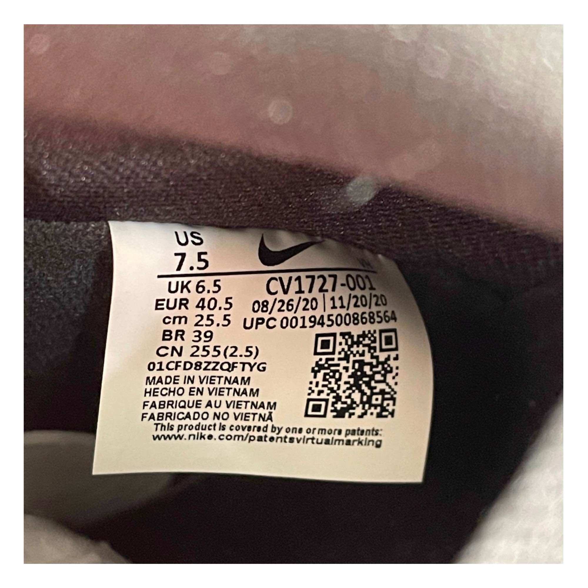 CHÍNH HÃNG - GIÀY SB DUNK HIGH ‘DARK SMOKE GREY’ (CV1727-001)
