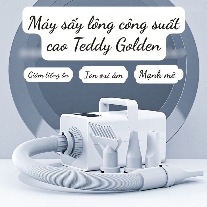 Máy sấy lông chó mèo mặt cảm ứng - công suất lớn 2200w