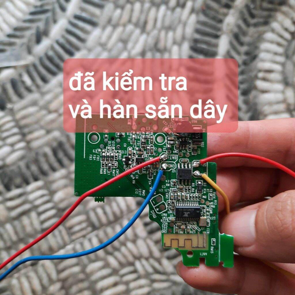 mạch loa bluetooth cũ 1loa 5w có thể lên đến 10w