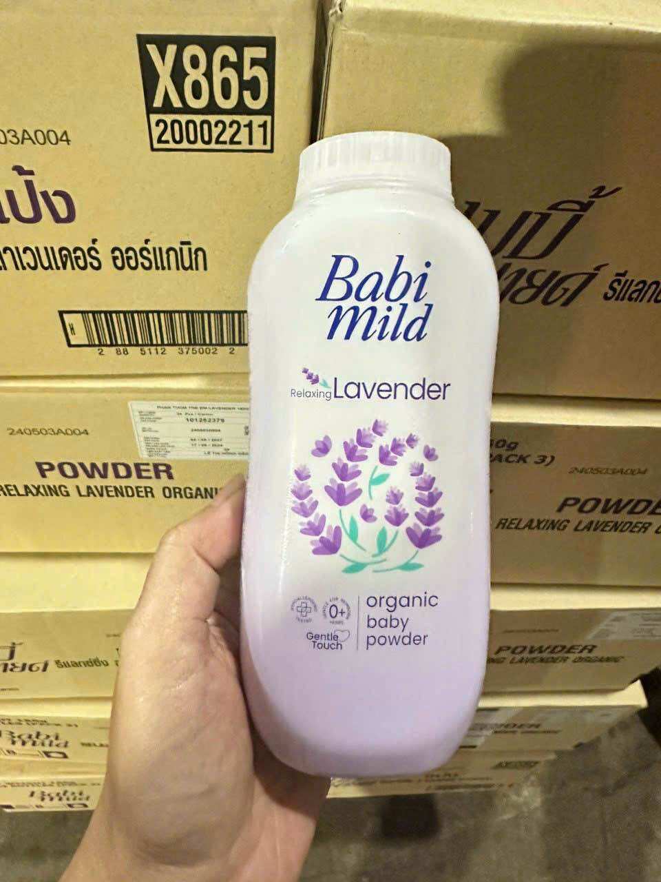 [HCM]Phấn BABI MILD 180g THÁI LAN pure natural