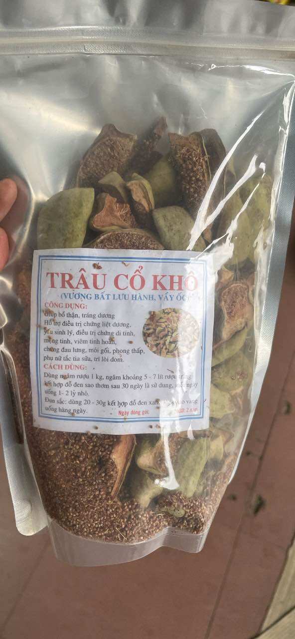 Quả trâu cổ khô 500g -1kg