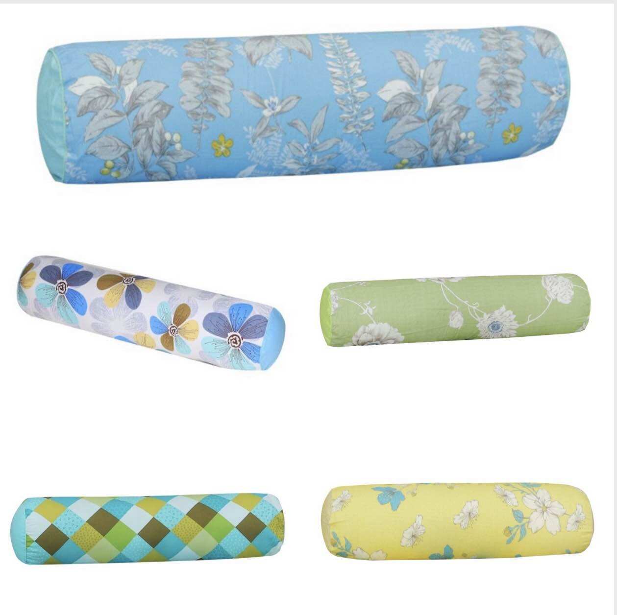 Áo gối ôm 37x105 cm dây kéo phối, hometex thiên hà