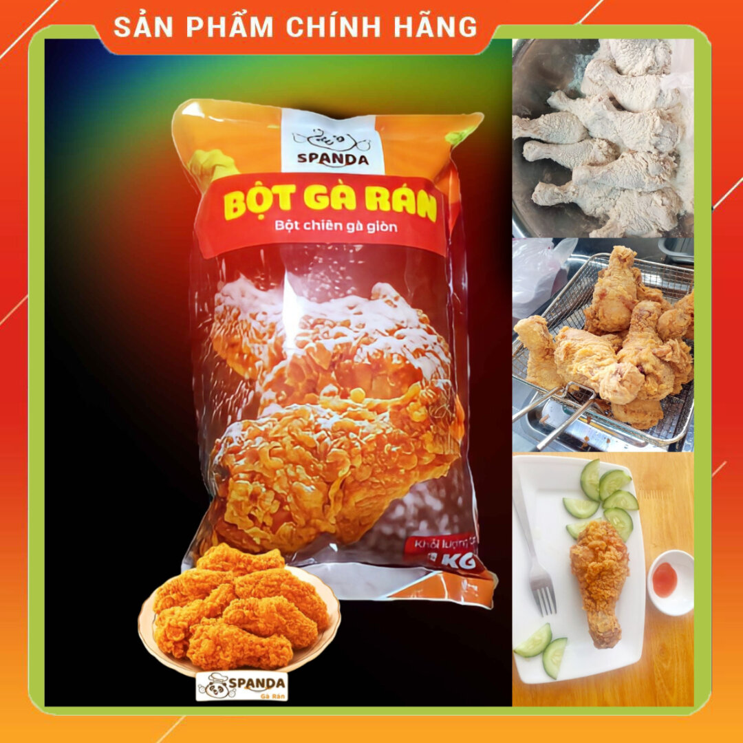 Bột chiên gà rán KFC Spanda 1kg , Chuyên cung cấp chuỗi gà rán, căn tin , quán ăn .