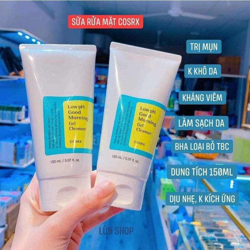 Sữa rửa mặt cosrx xịn