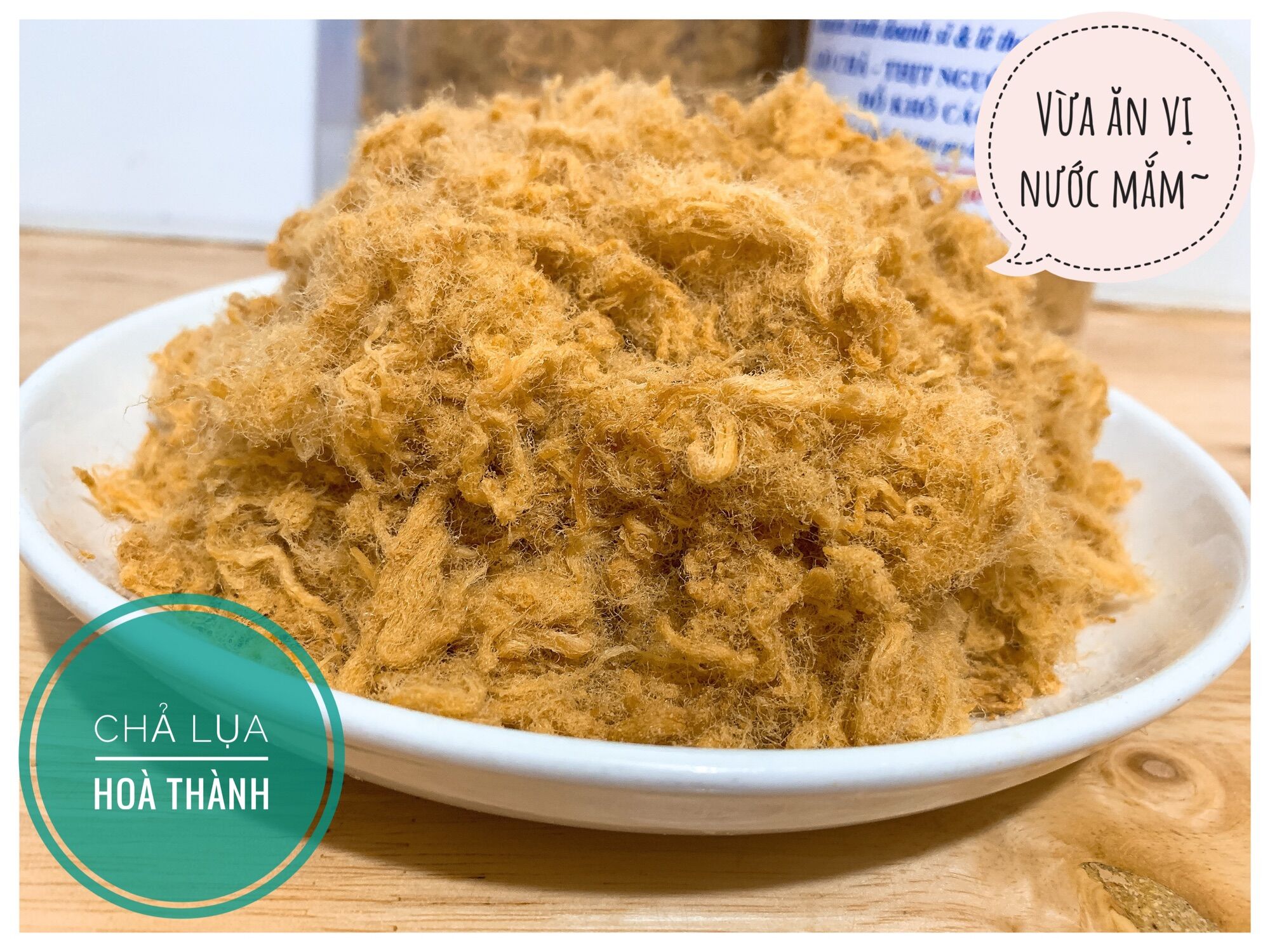 Chà bông vừa ăn (vị nước mắm)