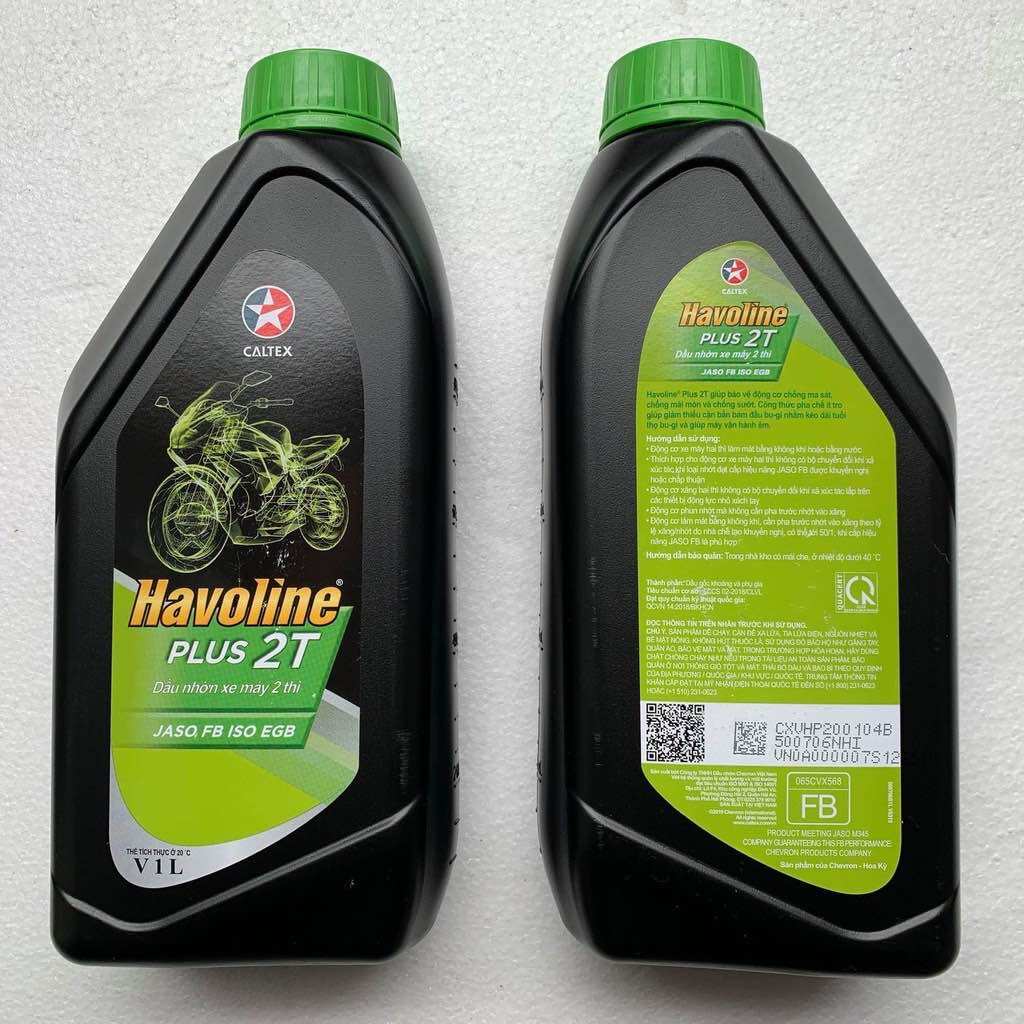 Dầu 2 thì Havoline plus 2T caltex