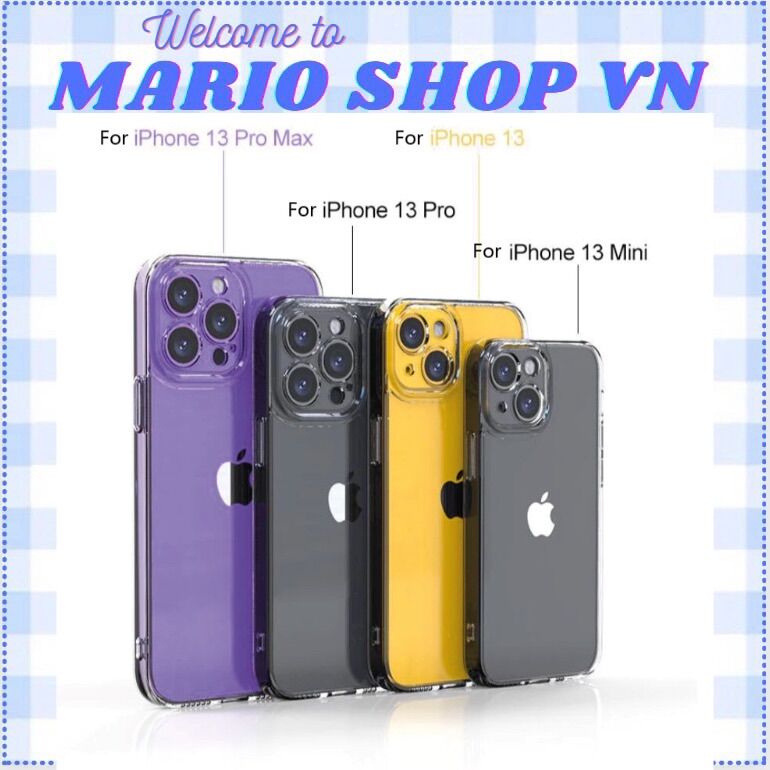 Ốp dẻo chống sốc 4 cạnh trái táo 11/11 pro/11 pro Max/trái táo 12/trái táo 12 pro max/trái táo /trái táo 13 pro max