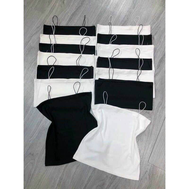 Áo 2 Dây Nữ Cotton Dáng Lửng Croptop MI180 (40-58KG)