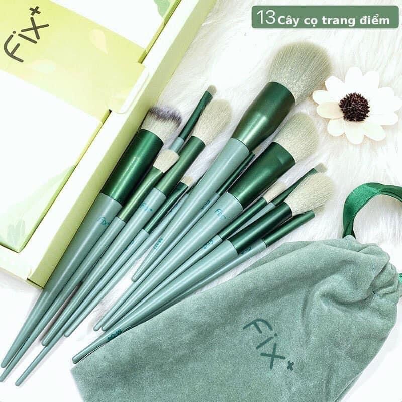 [Cao cấp]Bộ cọ trang điểm cá nhân 13 món Fix+