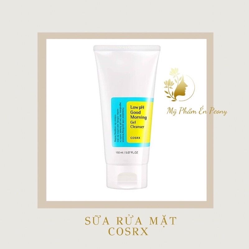 Sữa Rửa Mặt Cosrx Low pH Good Morning Gel Cleanser 150ml Hàn Quốc