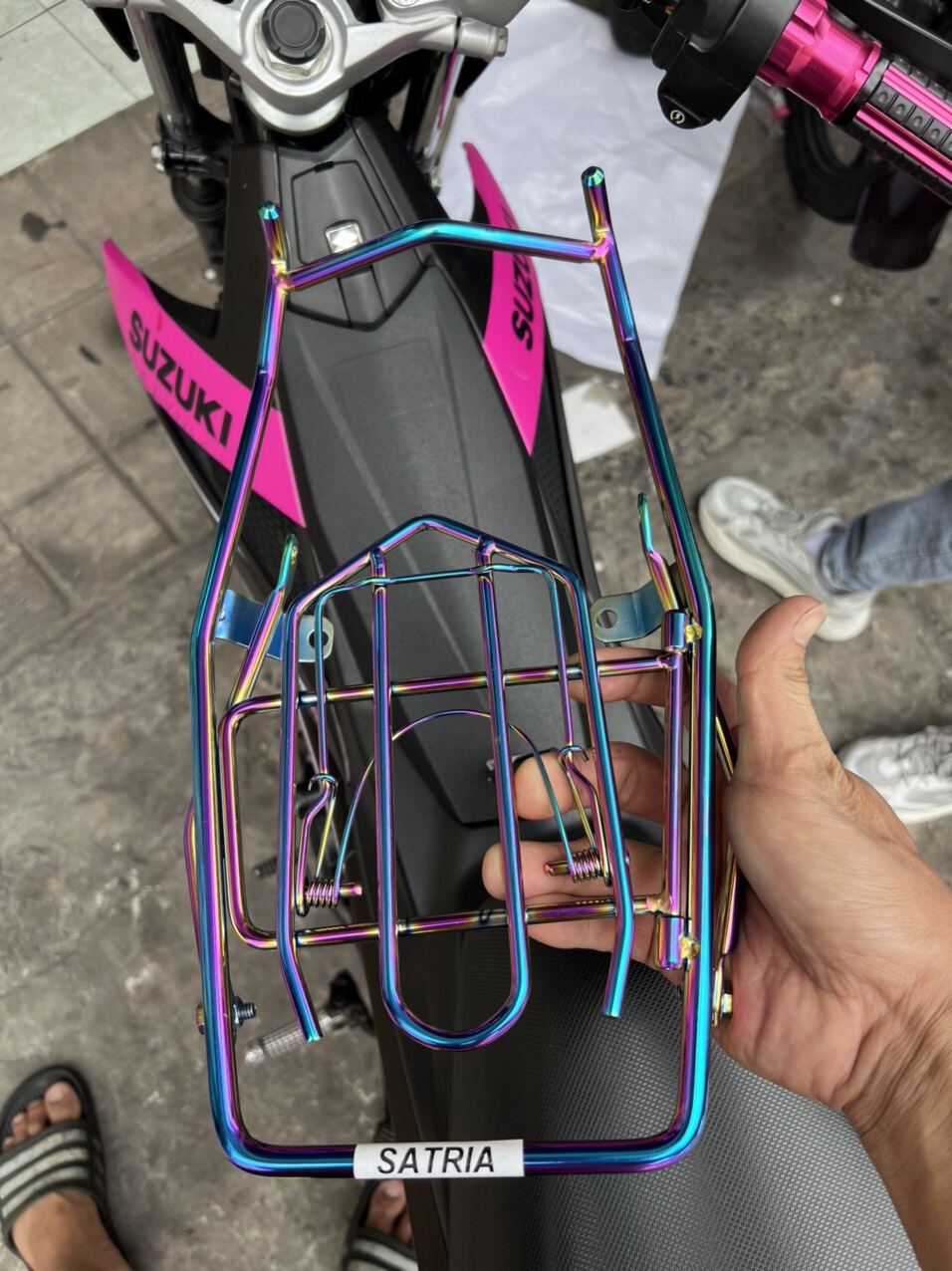 baga titan raider,satria loại dầy
