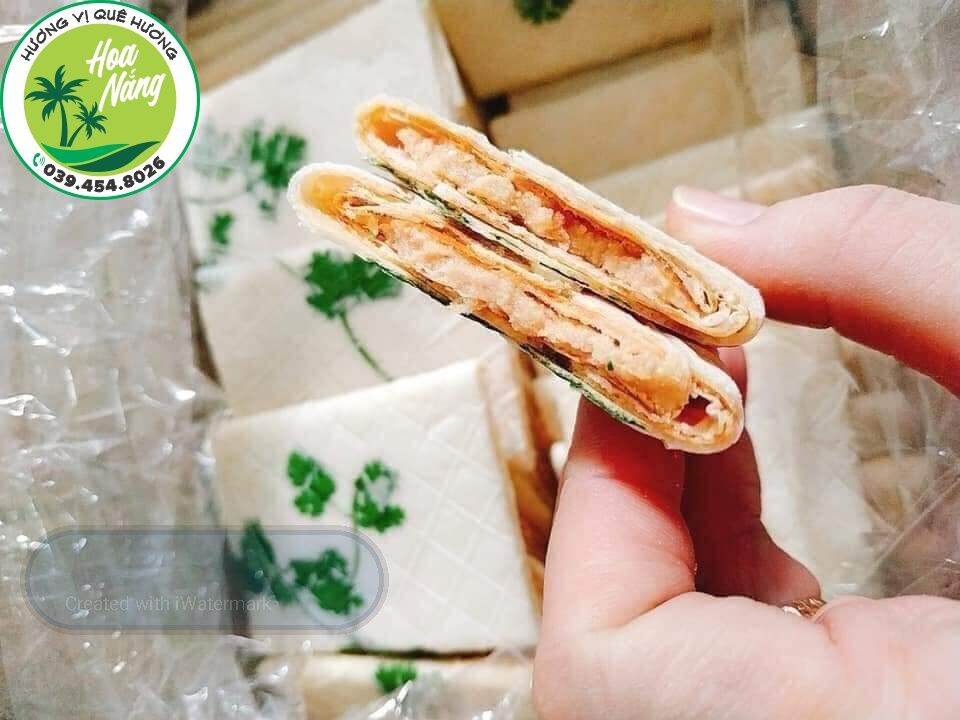 Bánh kẹp ngò nhân bơ đậu phộng 500g